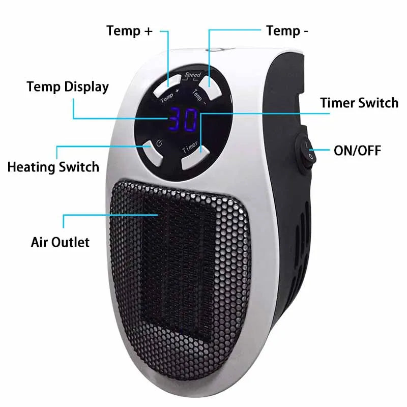 Mini Wall Plug-In HeatPro™