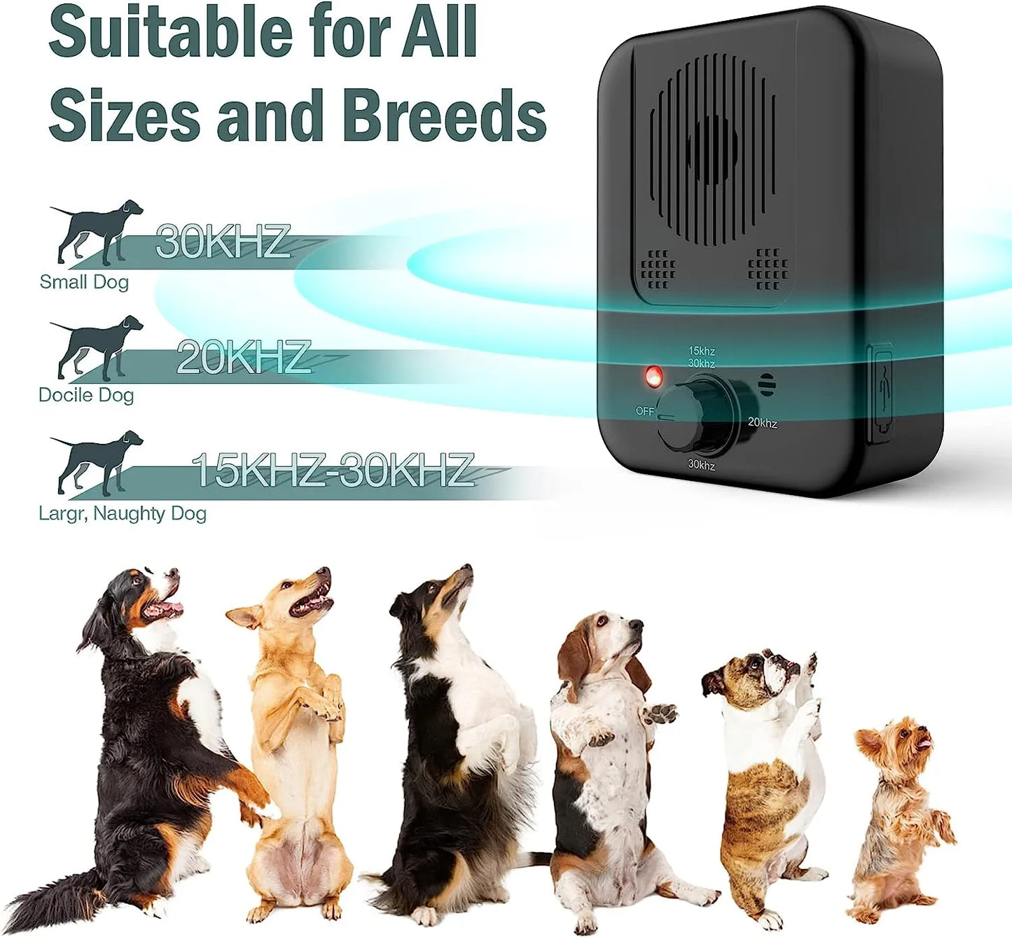 Ultrasonic Dog Barking Control Device